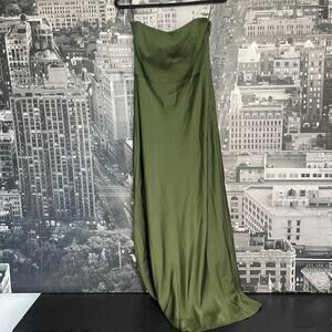 NWT Park & Fifth Brodie Dress Women's Size Medium Olive Green